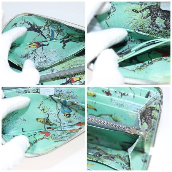 HERMES Steeple Azap Long Long Wallet Epsom Light Blue Auth 117188 - Picture 15 of 16